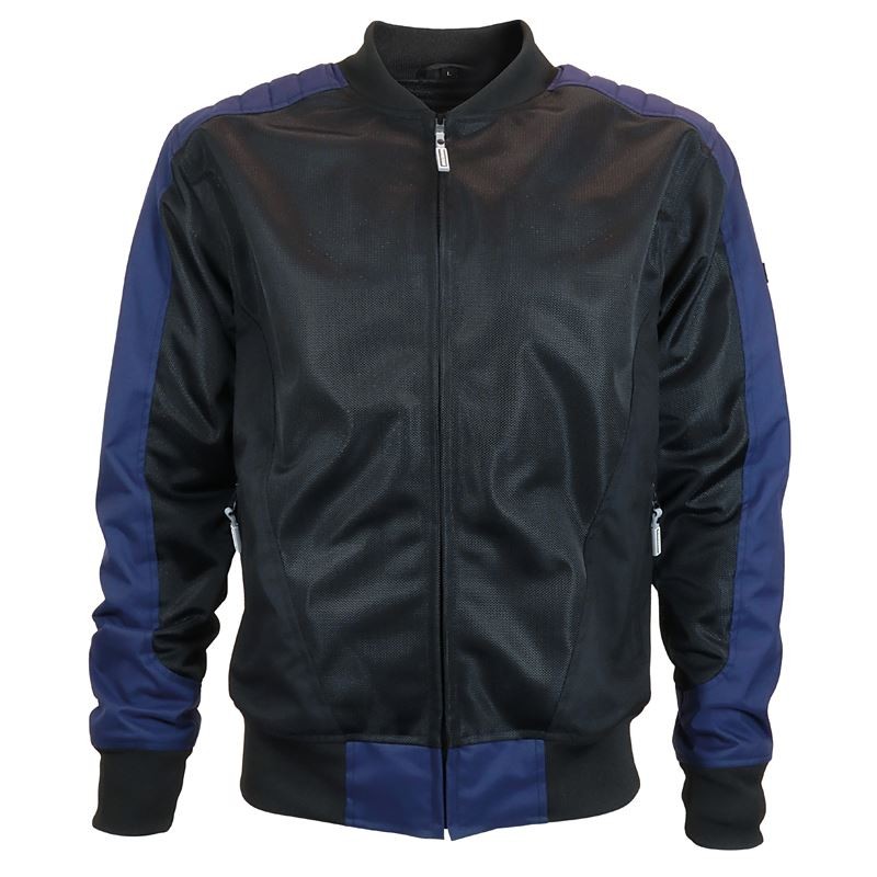 Blouson CAMARO Mesh Noir/Bleu S